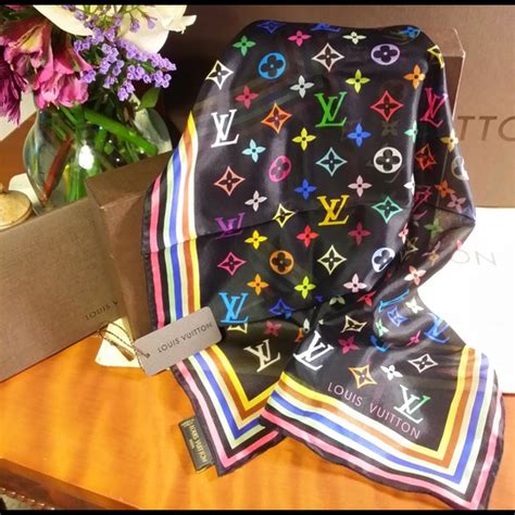 fake louis vuitton scarf that's real|Louis Vuitton knock off scarf.